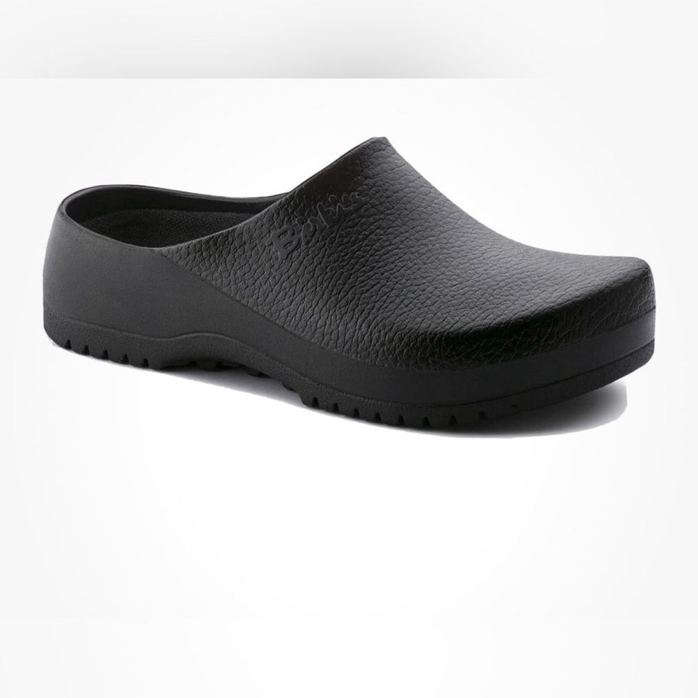 Birkenstock Black super Birki size 40 
Worn once ! Like new